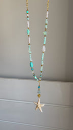 Long Turquoise Necklace