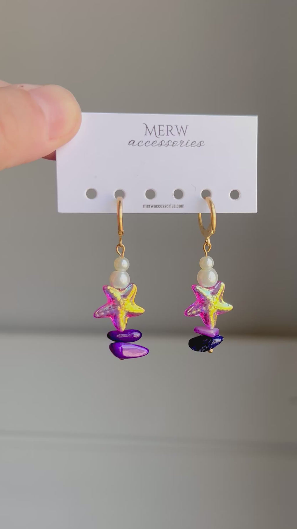 Shiny Star Stainless Earring