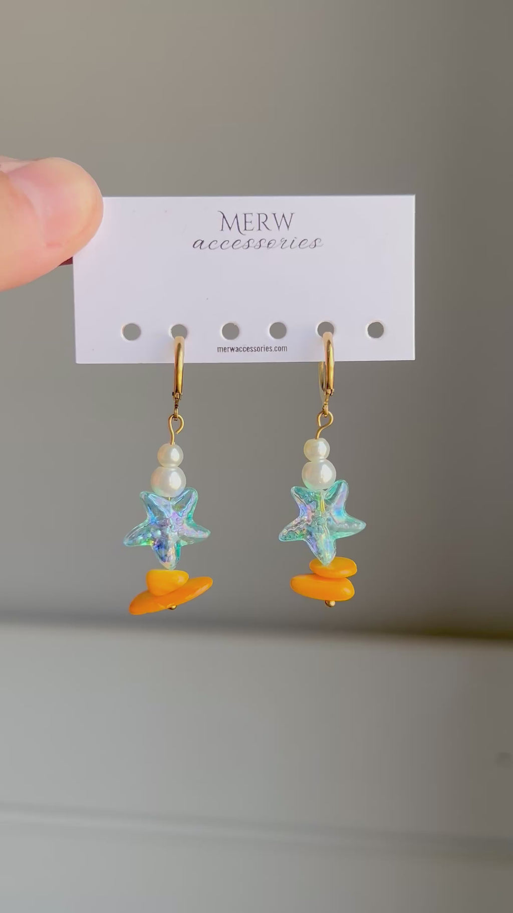 Shiny Star Stainless Earring