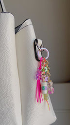 Lavender Starbucks Bag Charm
