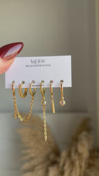 Classic Crystal Piercing Set