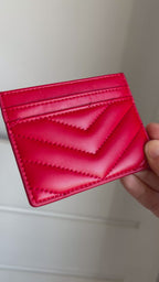 Mirror G Red Cardholder