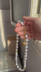 Pearl & Gold Sebha 33 Stones