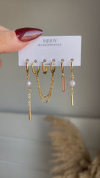 Drop Pearl Piercing Set