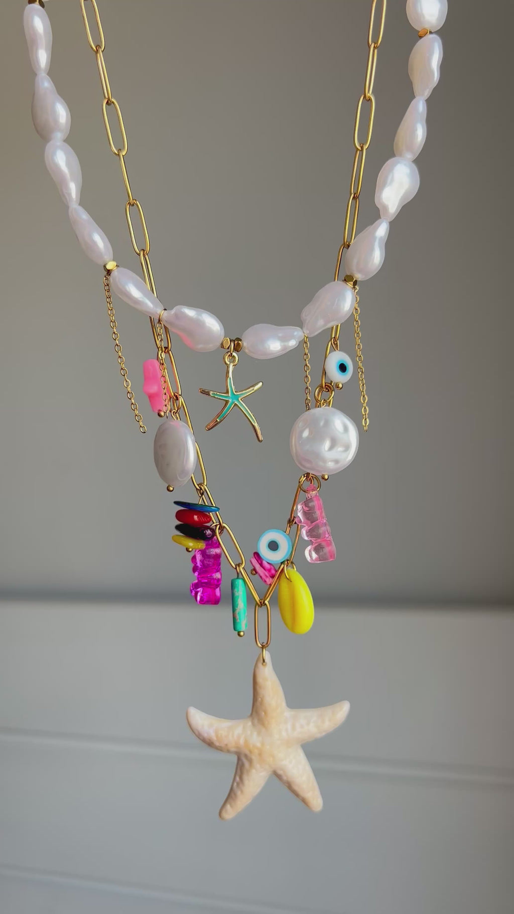 Colorful Charms Necklaces