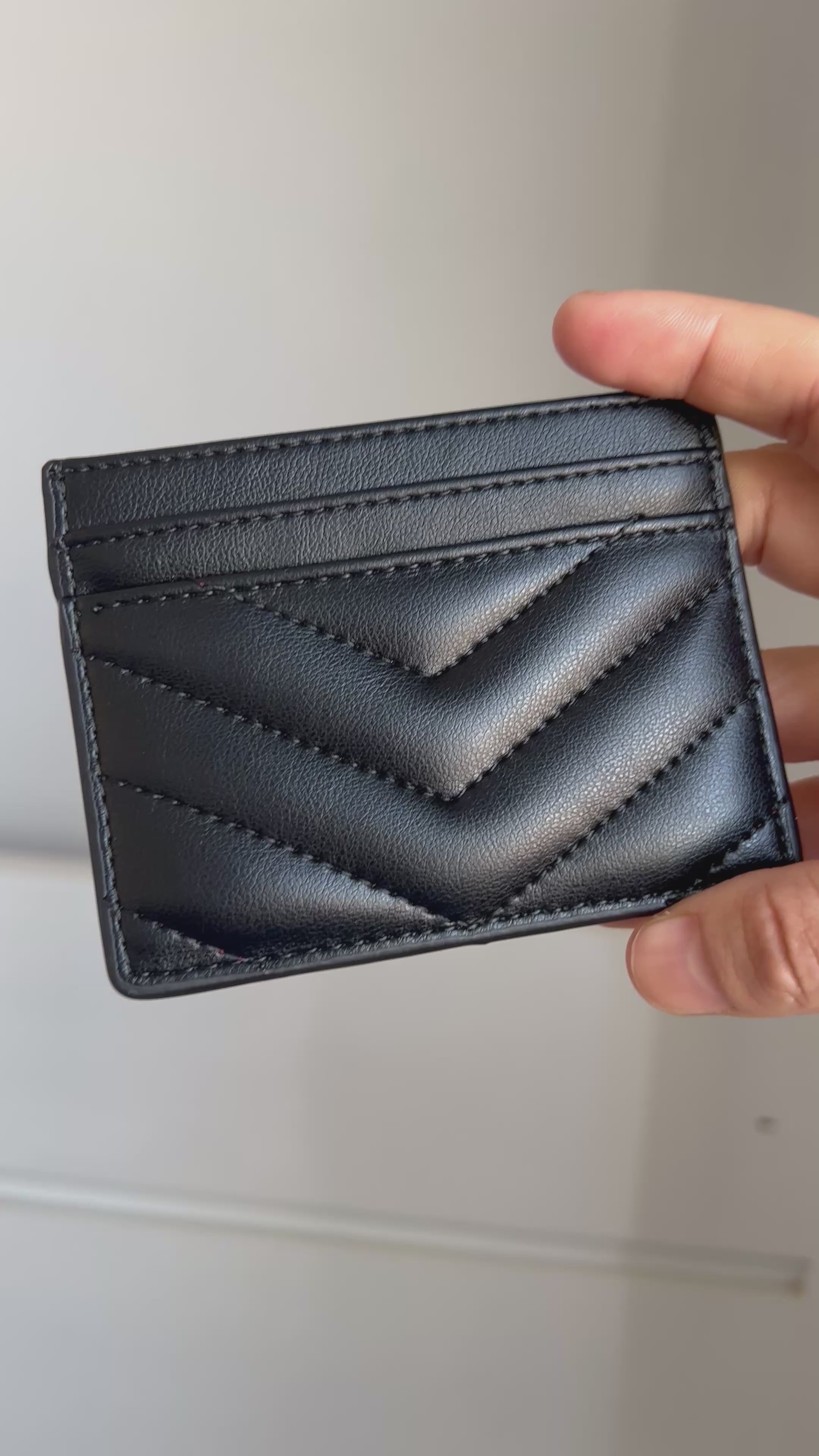 Mirror G Black Cardholder