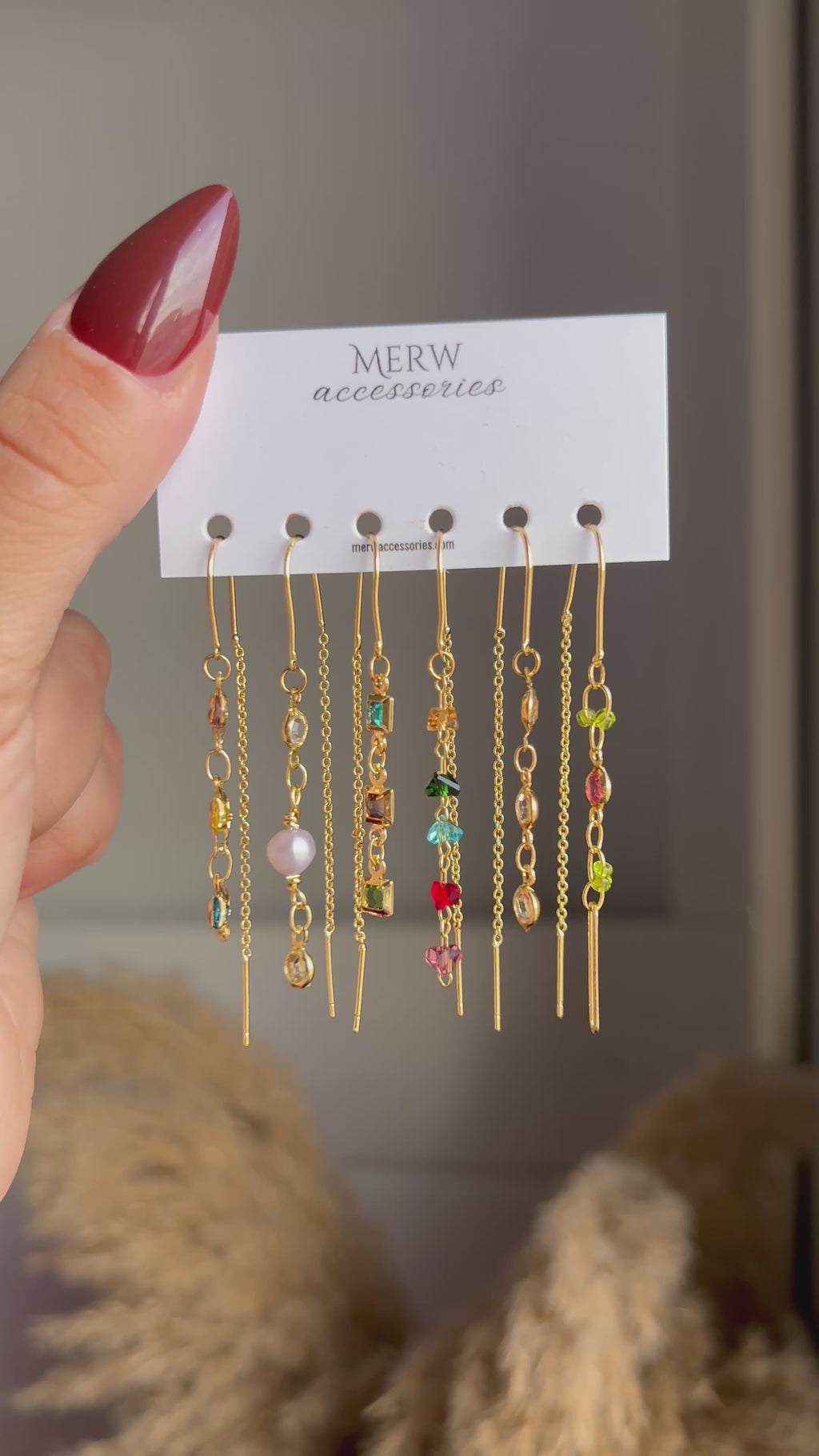 Individual colorful piercing