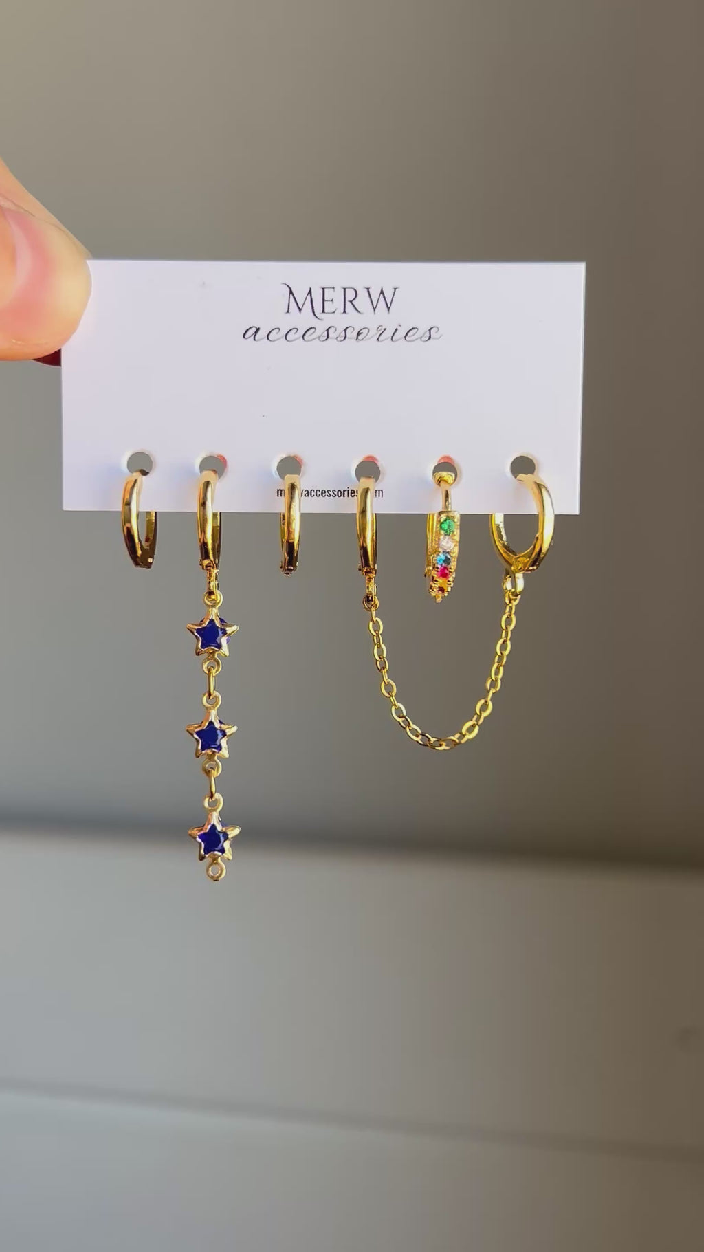 Starmoon Piercing Set
