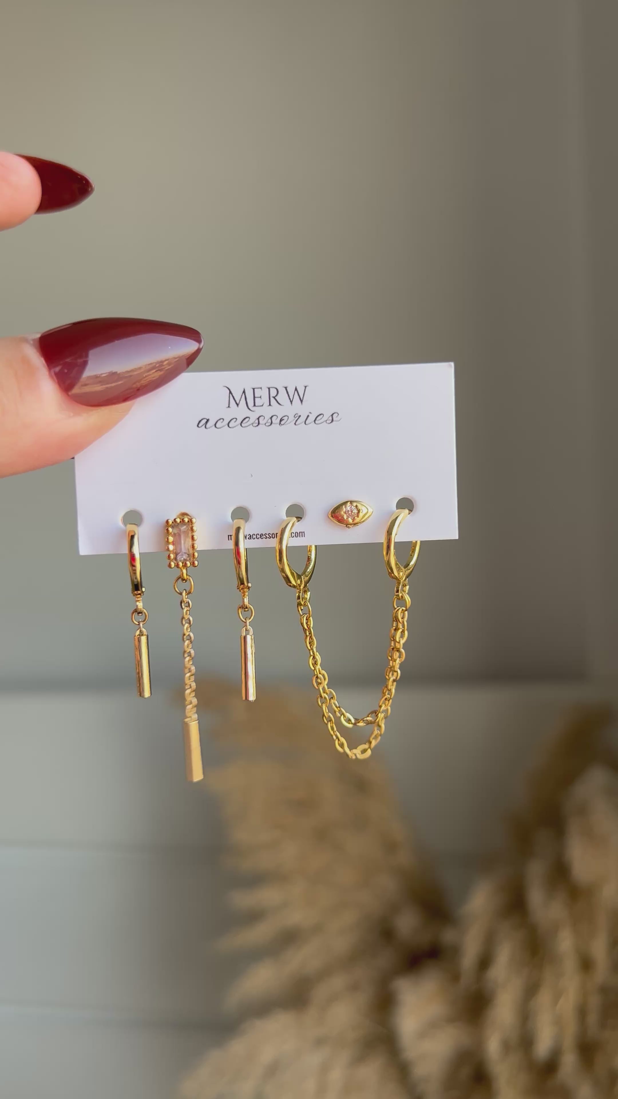 Crystal Eye Piercing Set