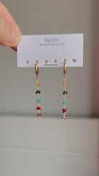 Colorful Stones Earring