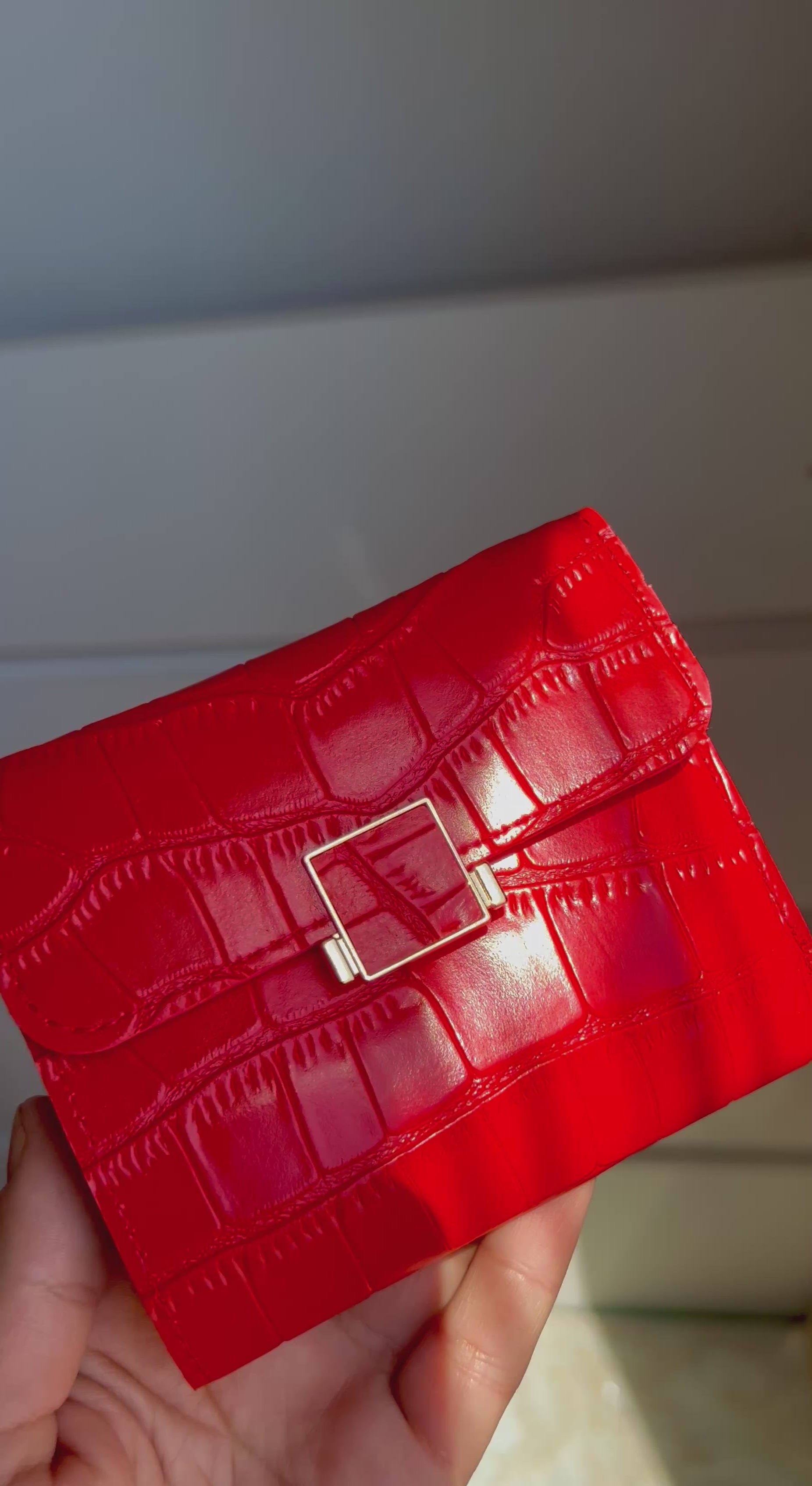 Unique Red Wallet