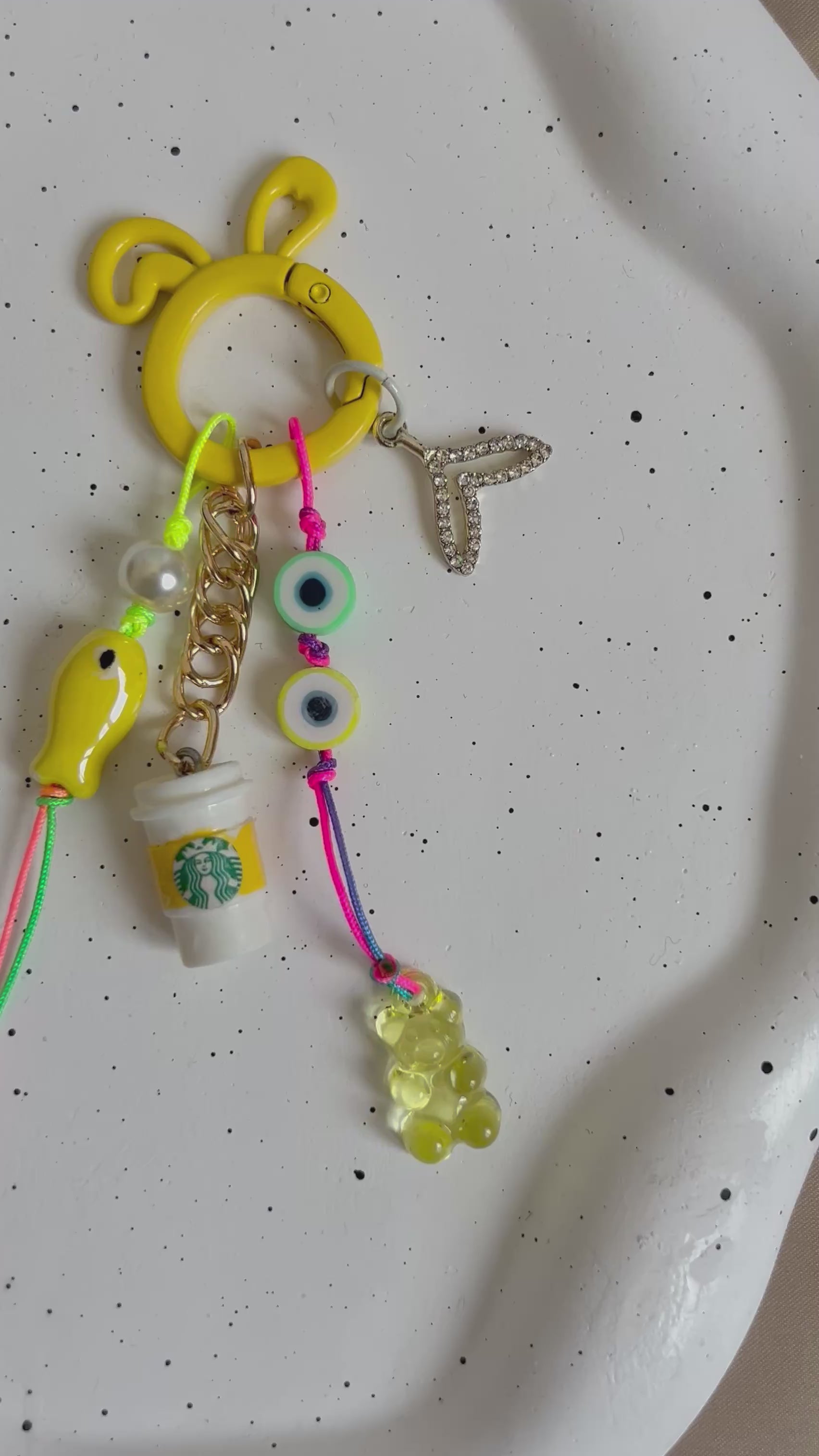 Yellow Fish Bag Chain