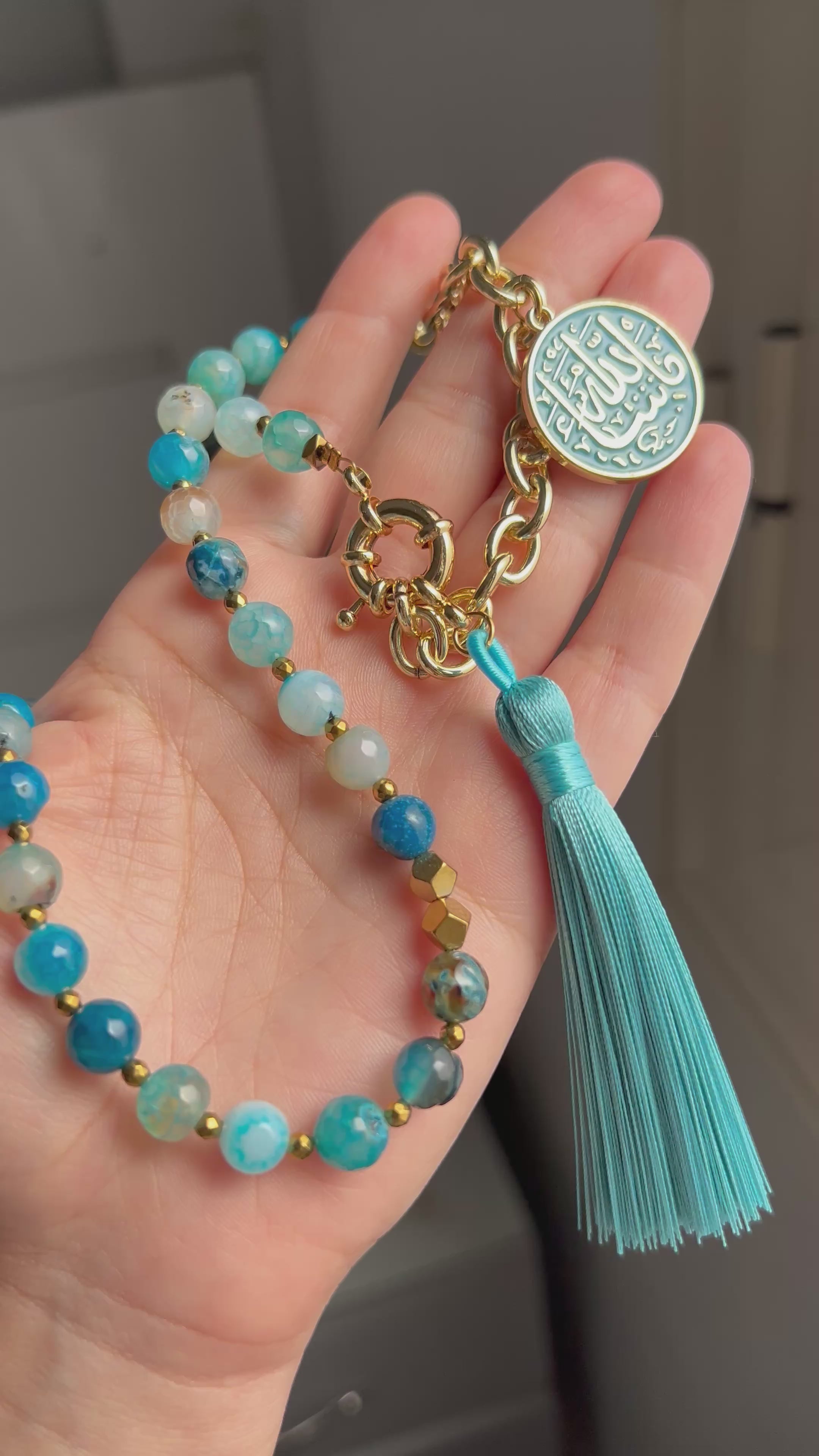 MSA Turquoise Sebha 33 Stones