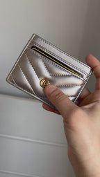 Mirror G Silver Cardholder