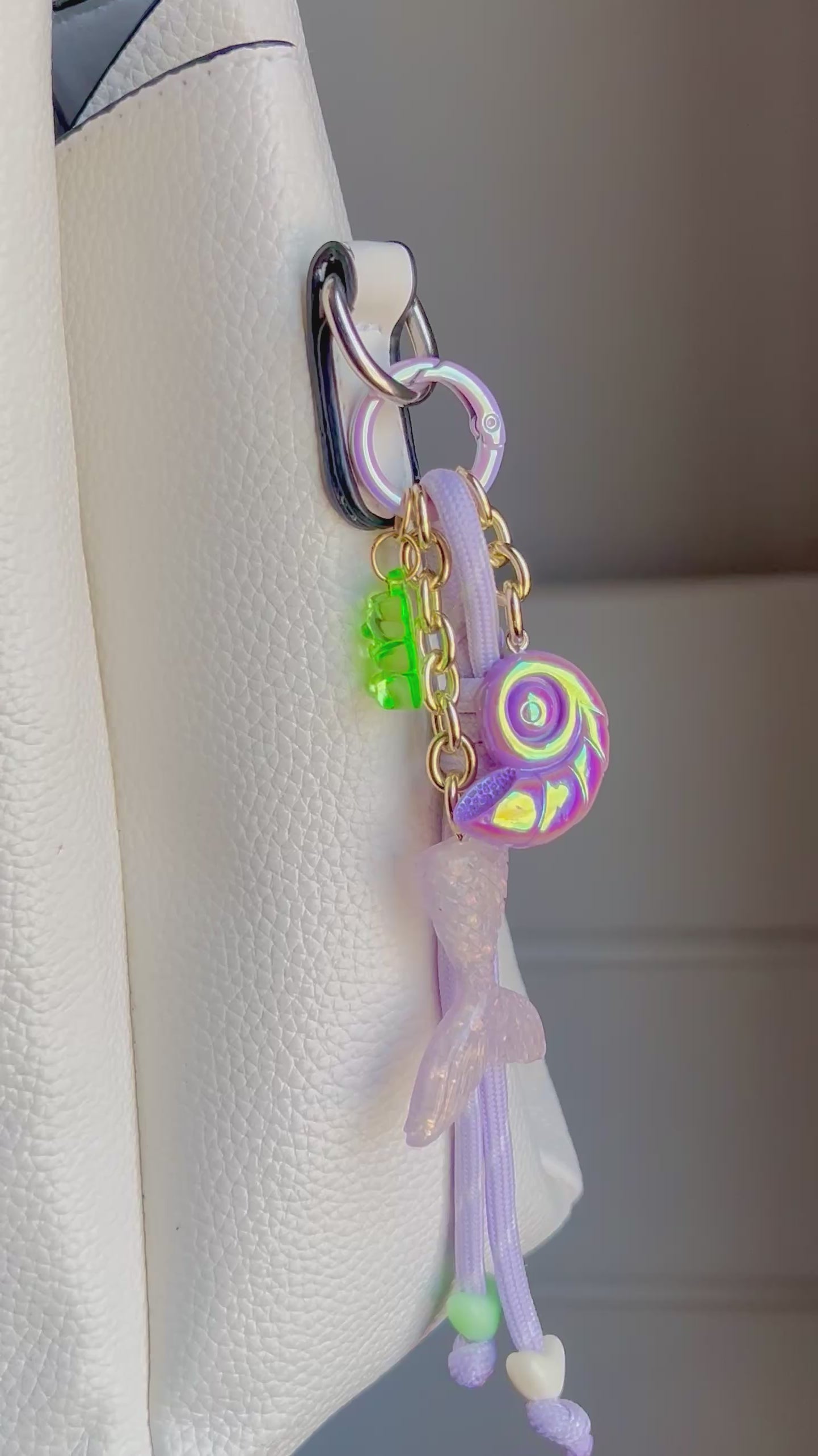 Shell Bag Charm