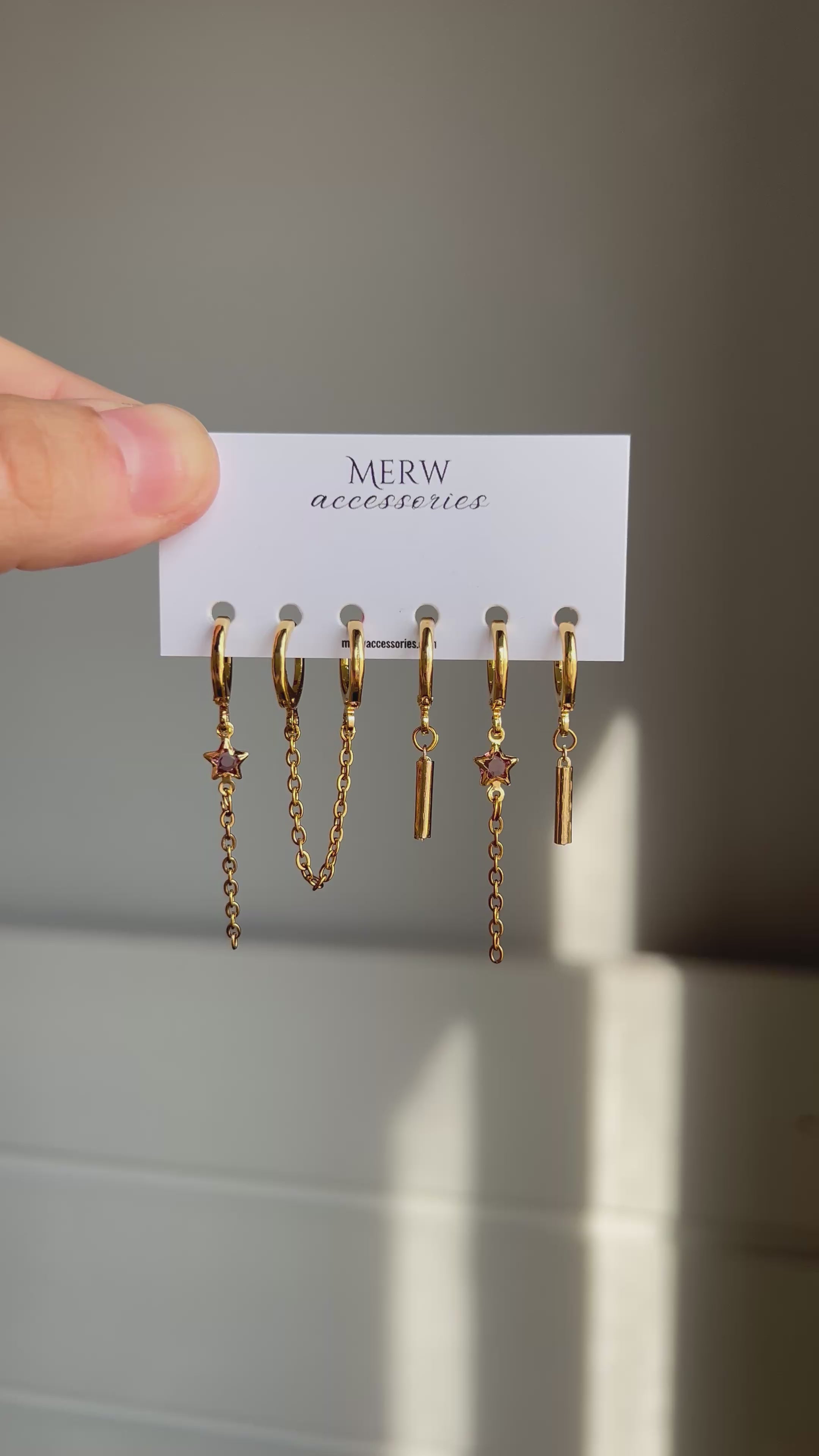 Classy Stars Piercing Set