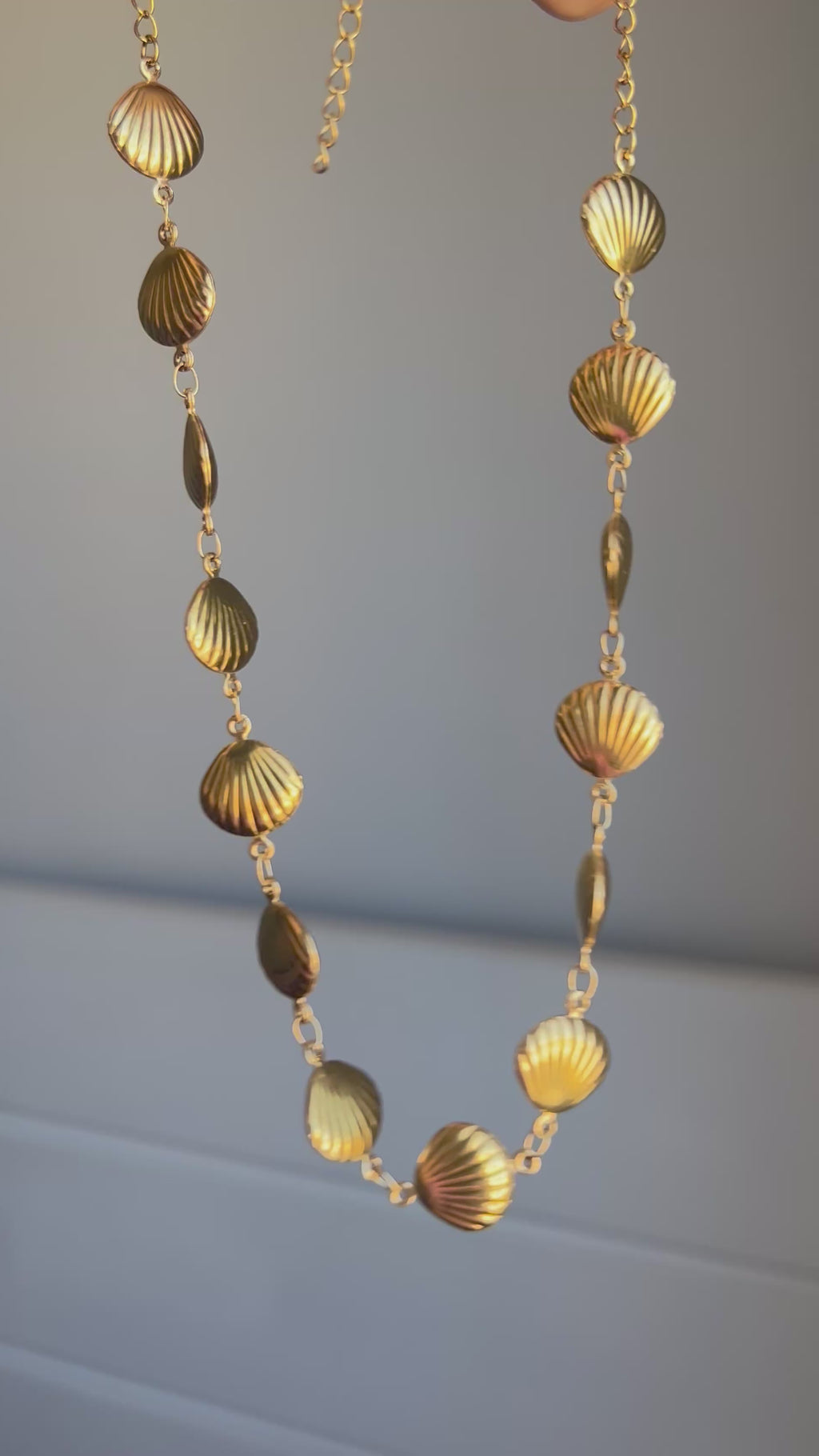 Gold Shells Necklace