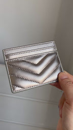 Mirror G Silver Cardholder