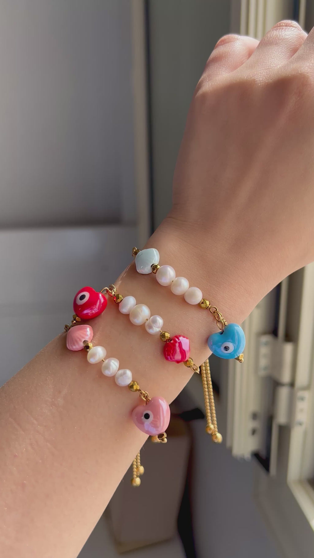 Eye Heart Bracelet