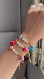 Eye Heart Bracelet