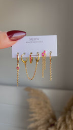 Full Pink Piercing Set