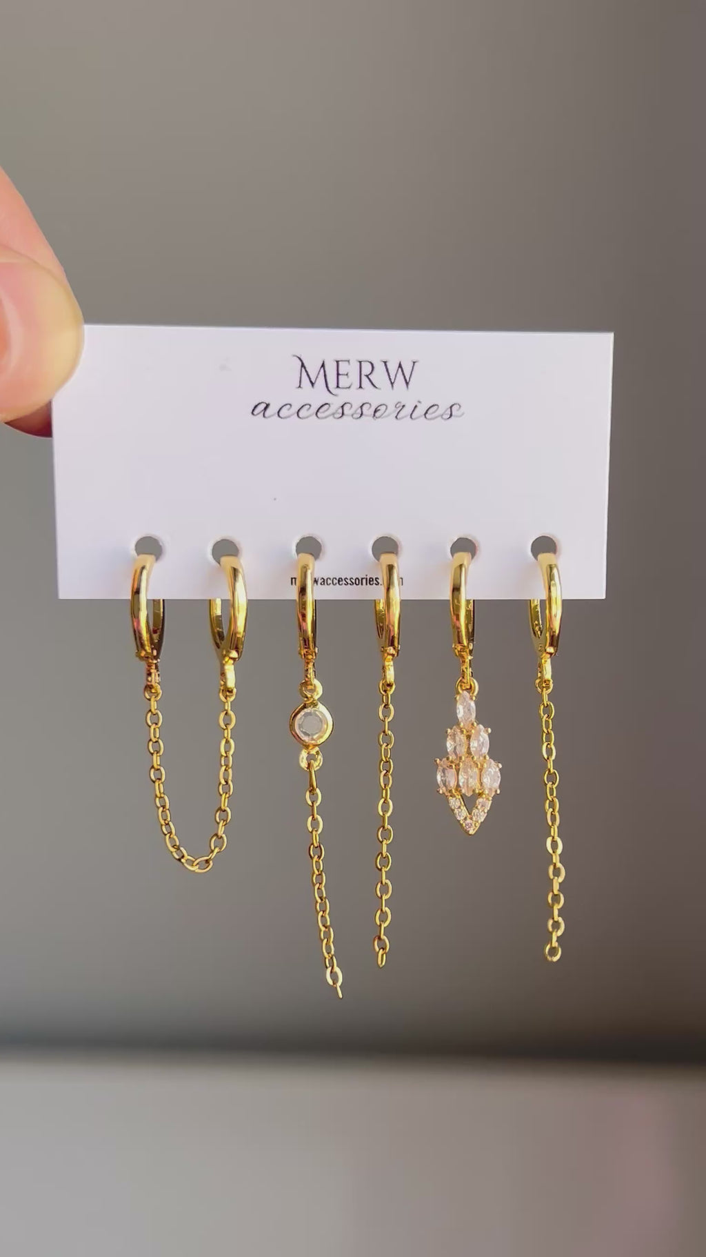 Crystal Piercing Set