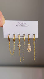 Crystal Piercing Set