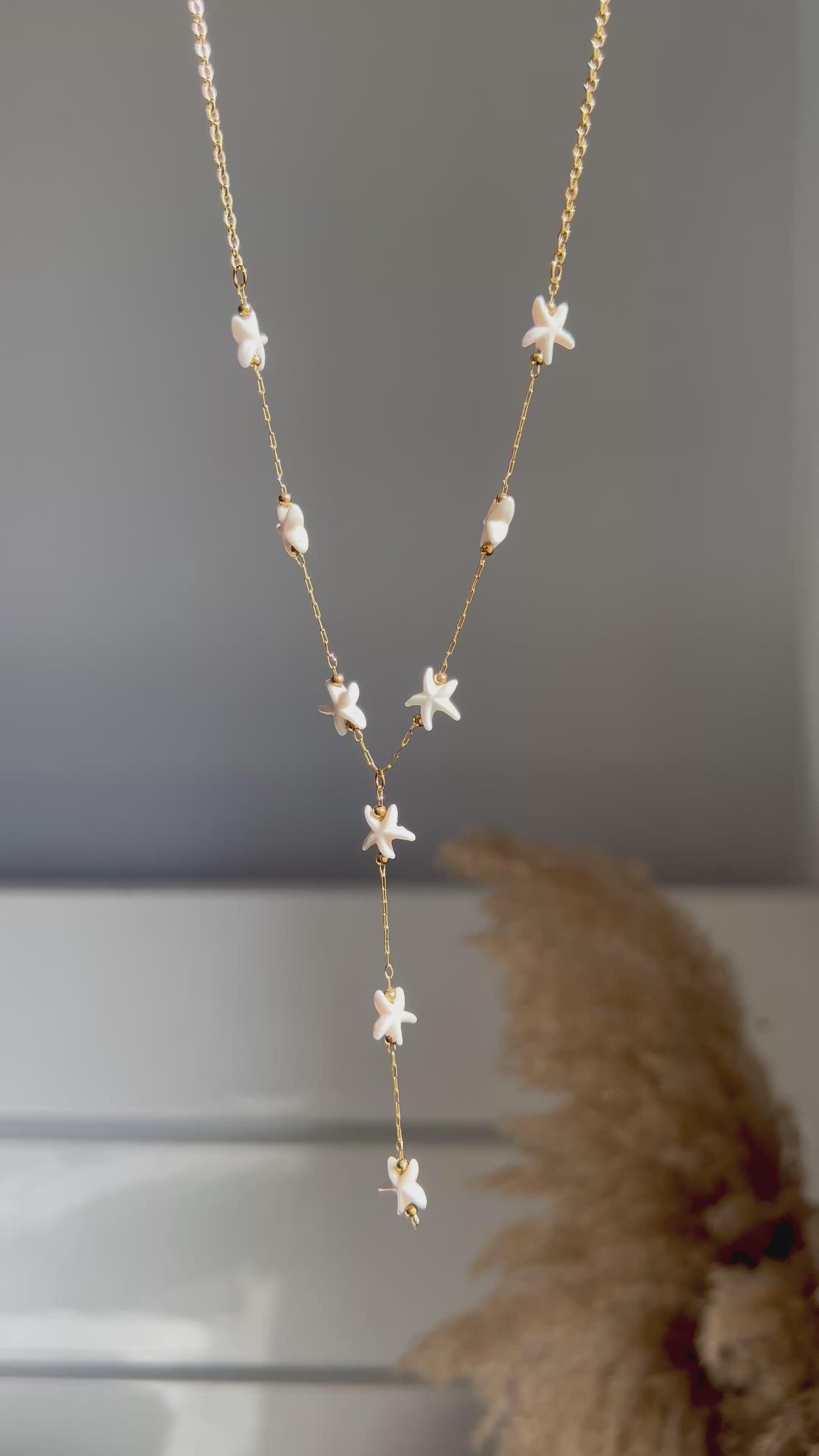Star Drop Necklace