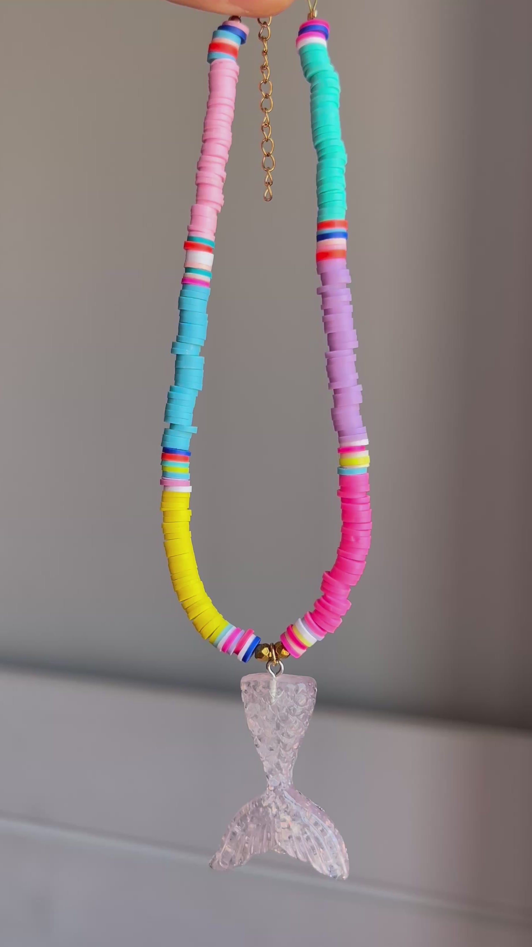 Colorful Mermaid Necklace
