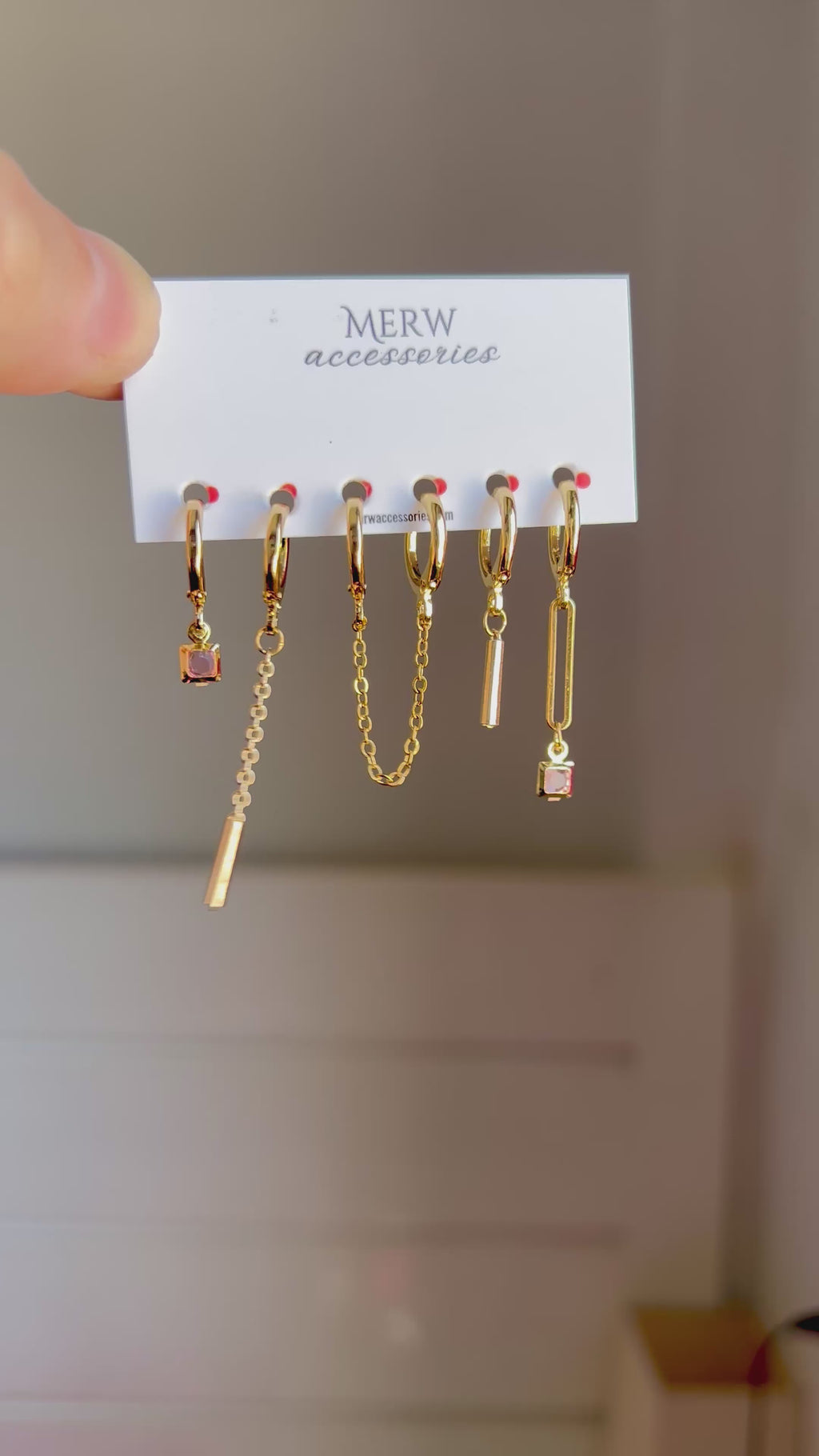 Double Pink Piercing Set