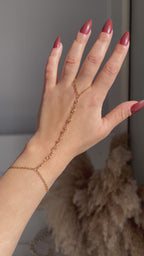 Transparent Crystal Hand Chain
