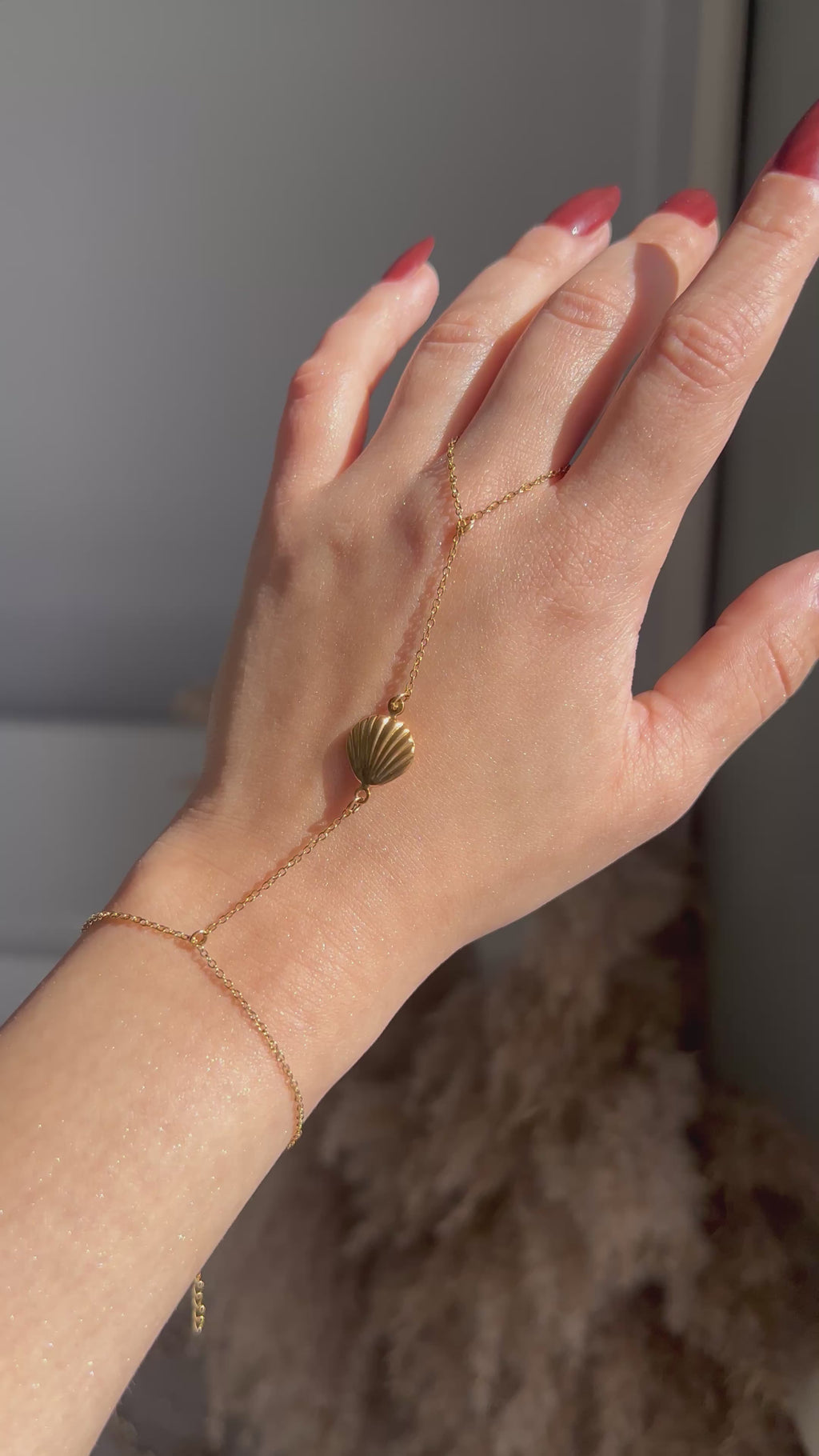 Shell Hand Chain