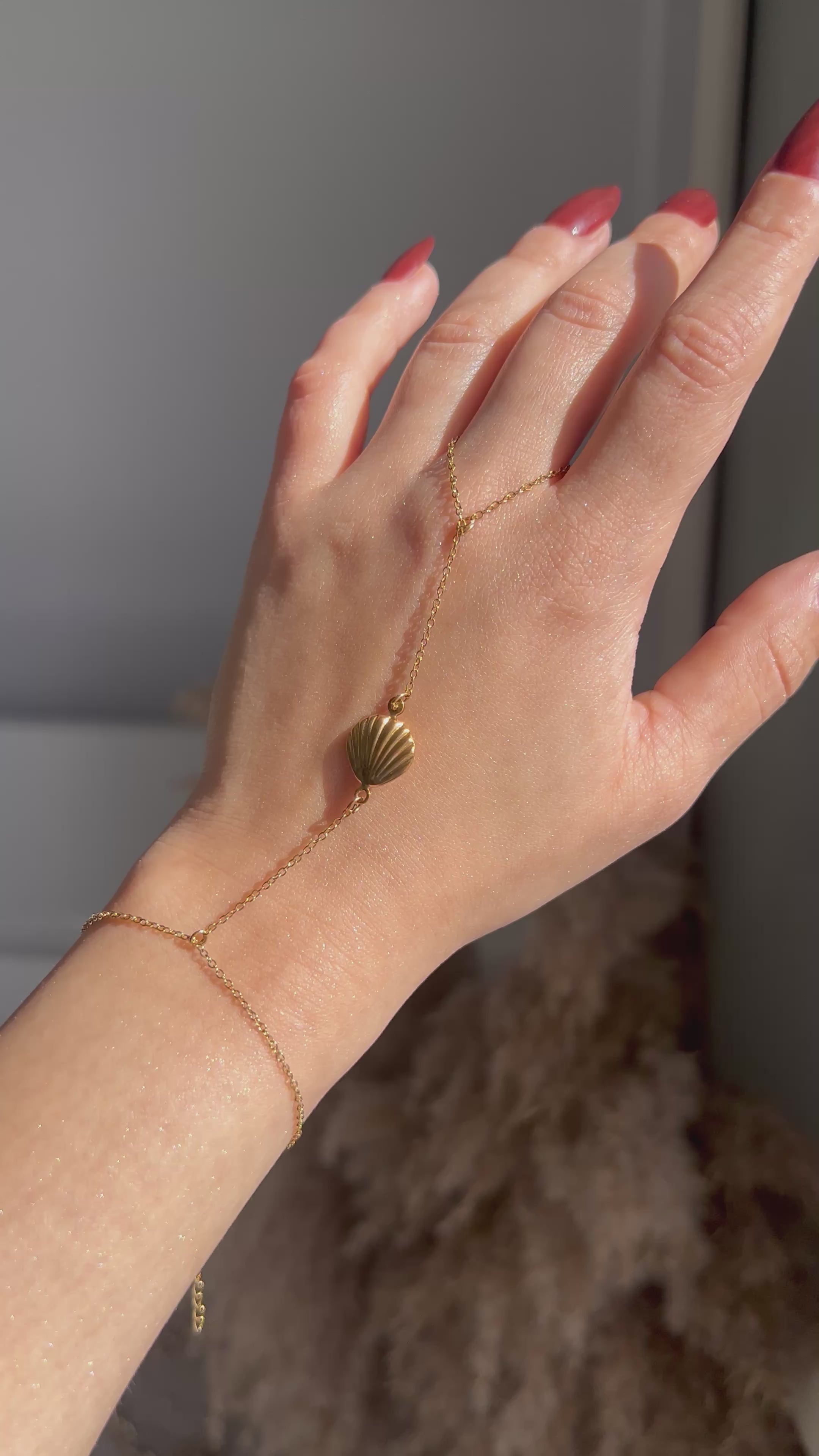 Shell Hand Chain
