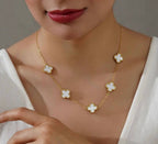 White V Necklace