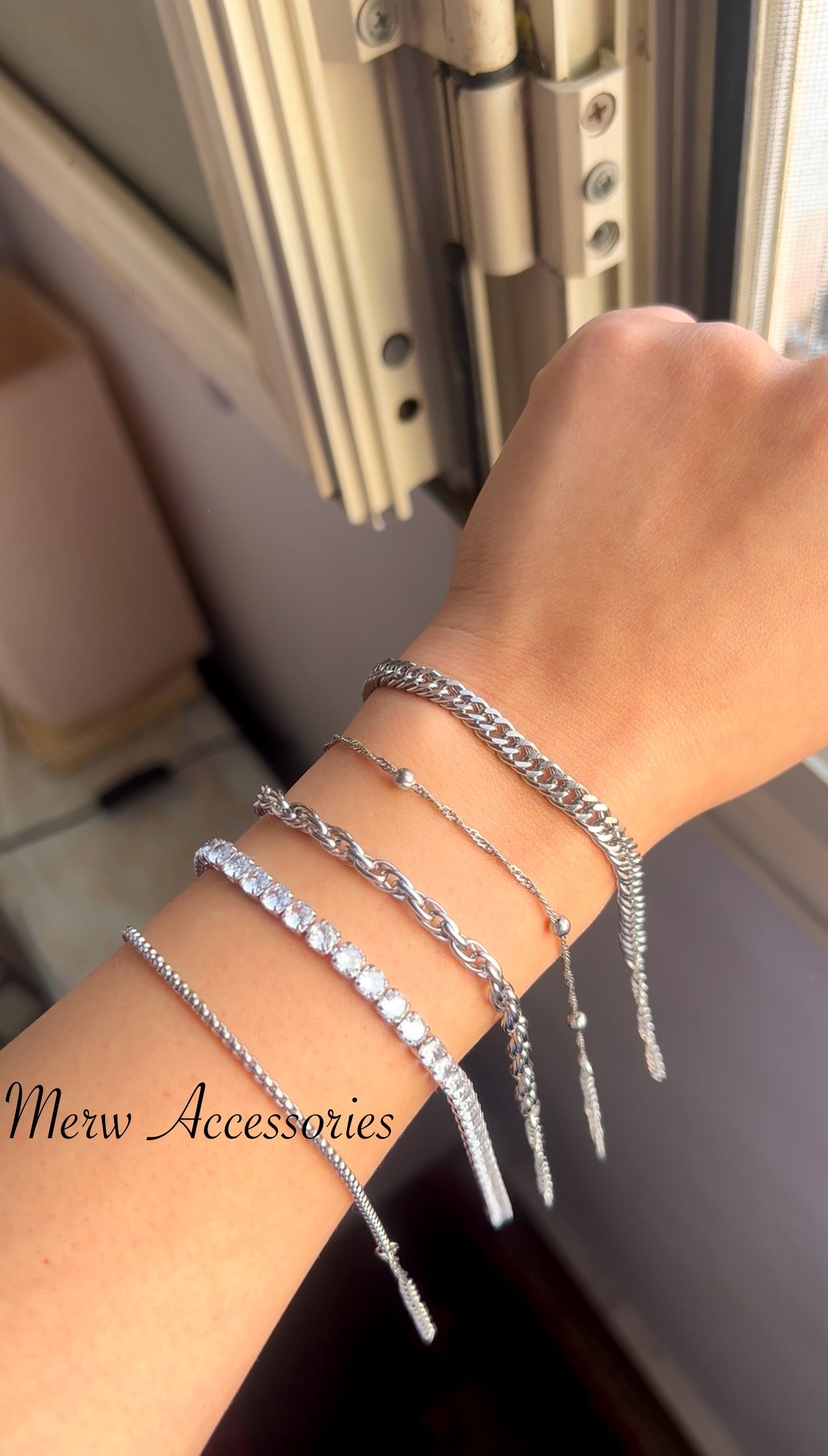 Silver bracelets 3