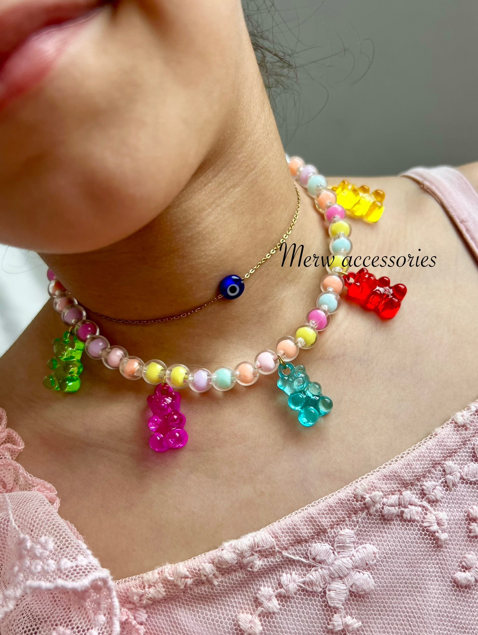 Gummy kids necklace