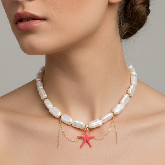Pearl chockers ….