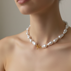 Plain Pearl Chocker