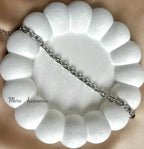 Silver Cable Bracelet