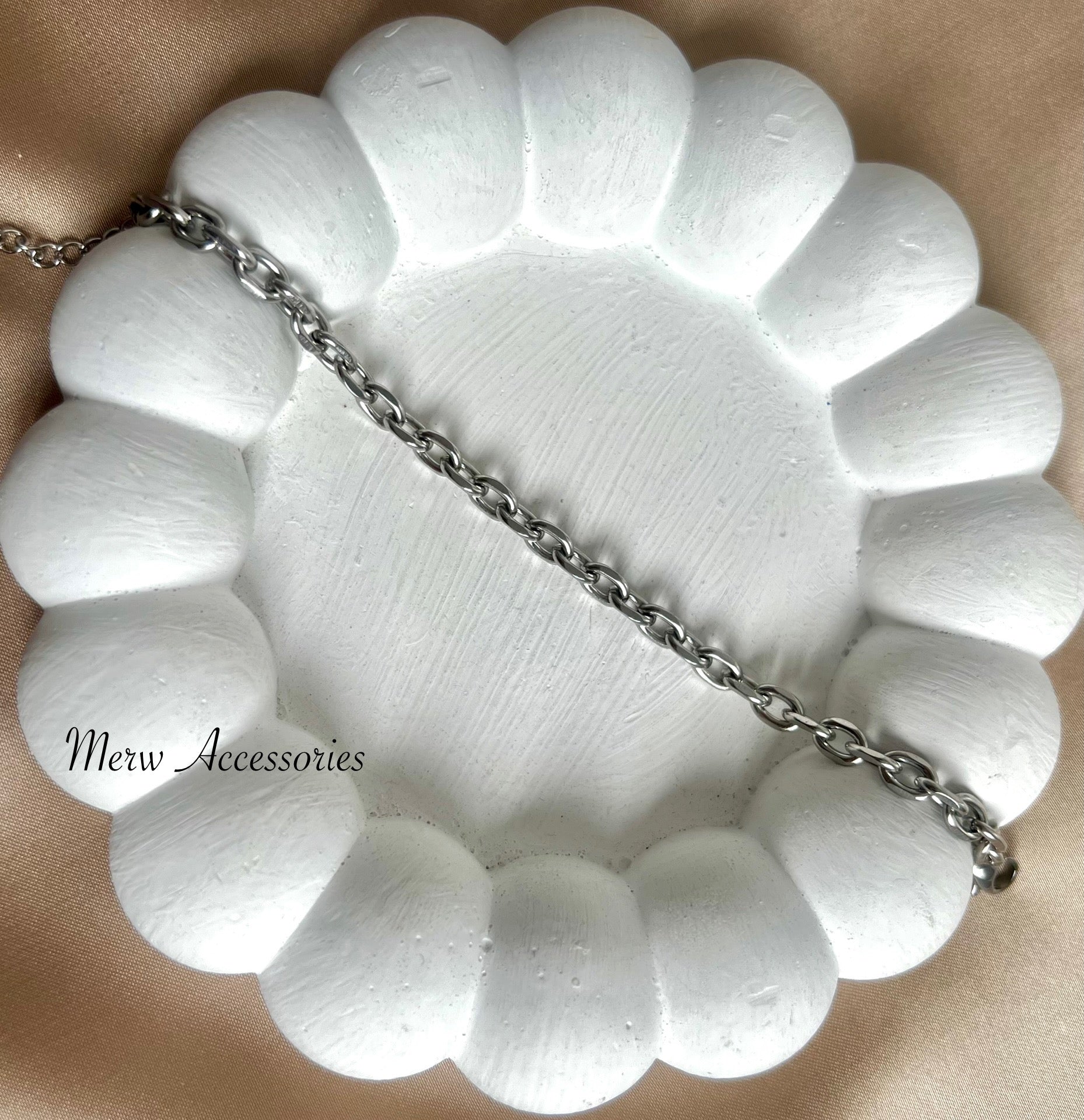 Silver Cable Bracelet