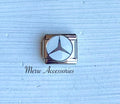 White Mercedes Charm