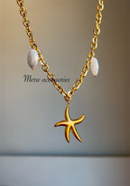 Starfish necklaces