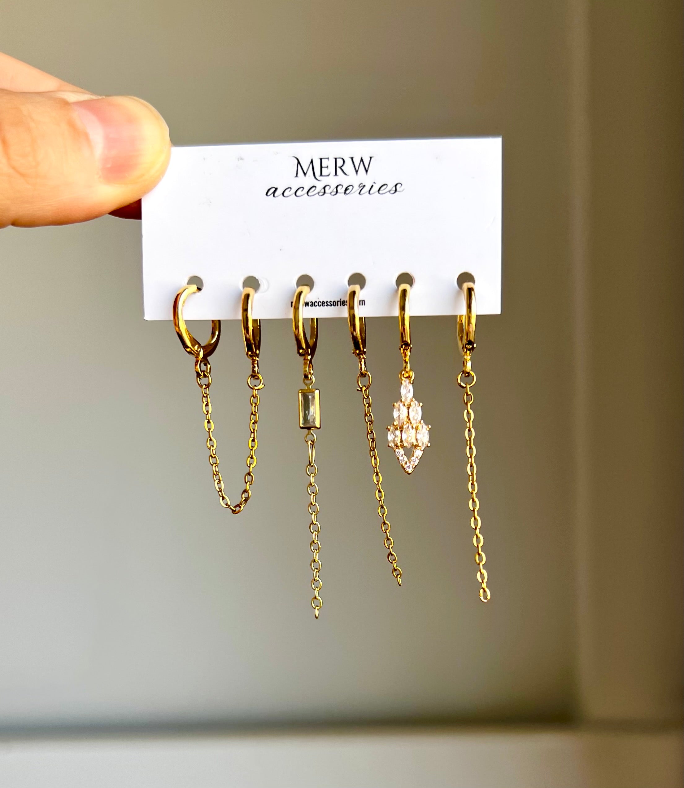 Crystal Piercing Set