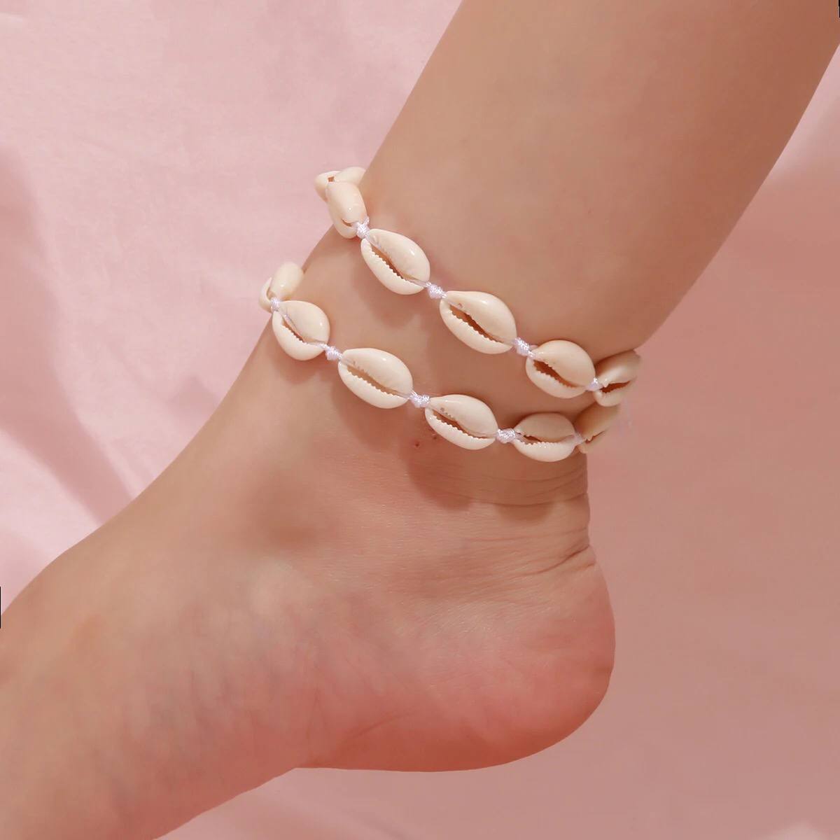 Natural Shell Anklet